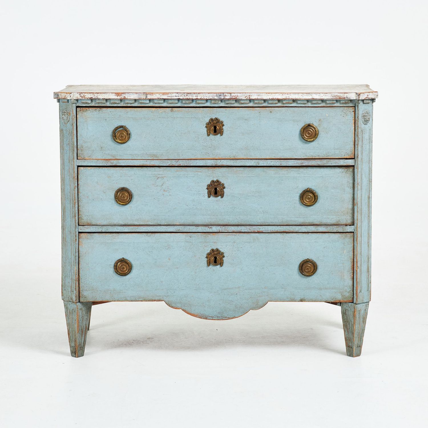 Gustavianische Kommode um 1850