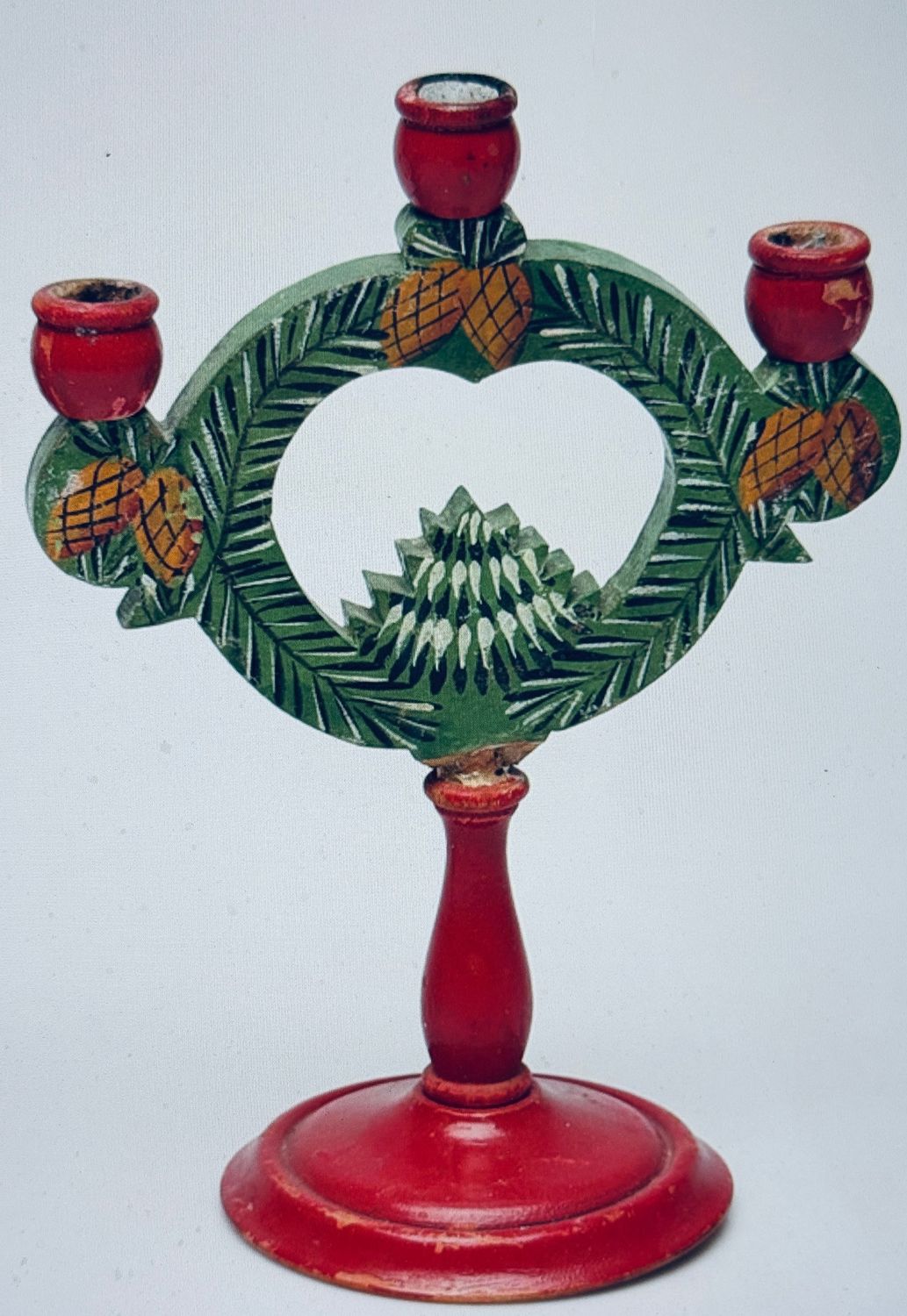 Schwedischer  Kerzenkranz für Weihnachten