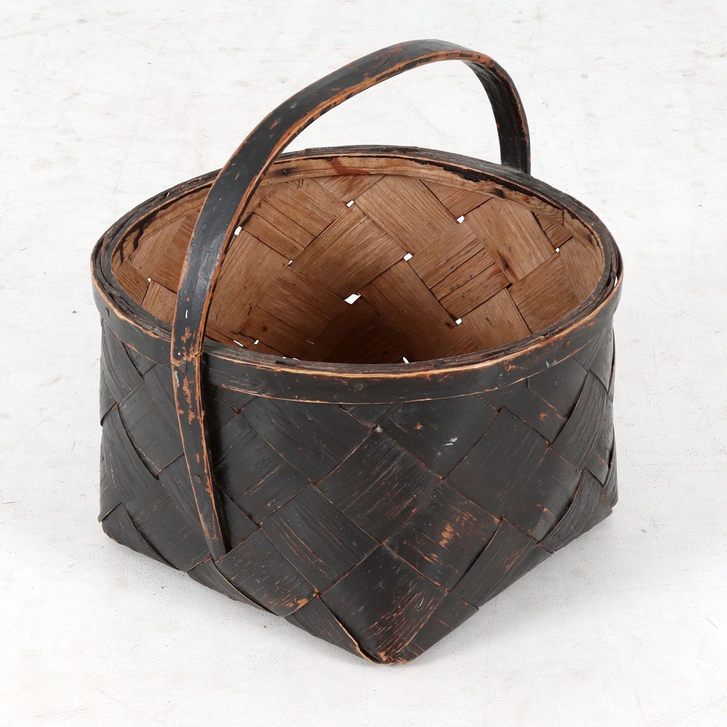 Original Allmoge-Korb um 1880