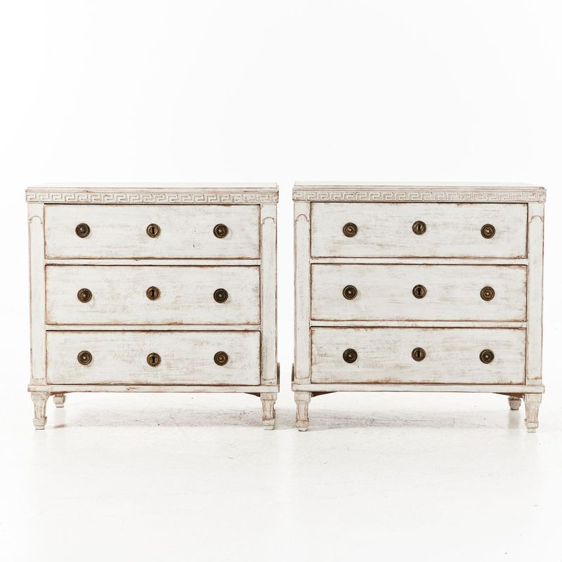 Zwillings-Kommoden von 1850