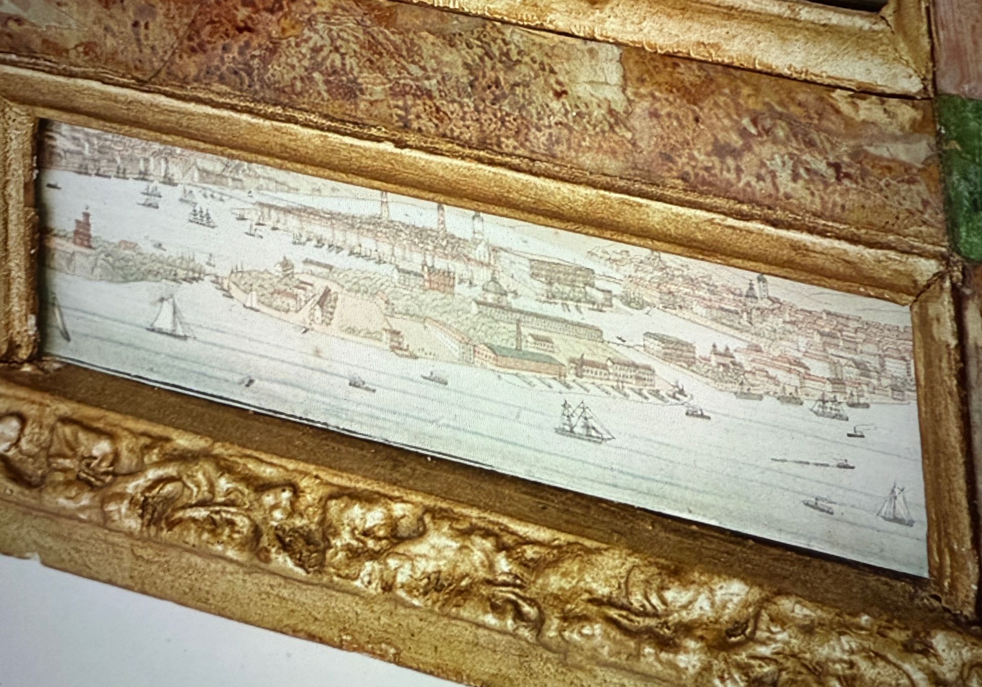 Gustavianischer Spiegel von 1820