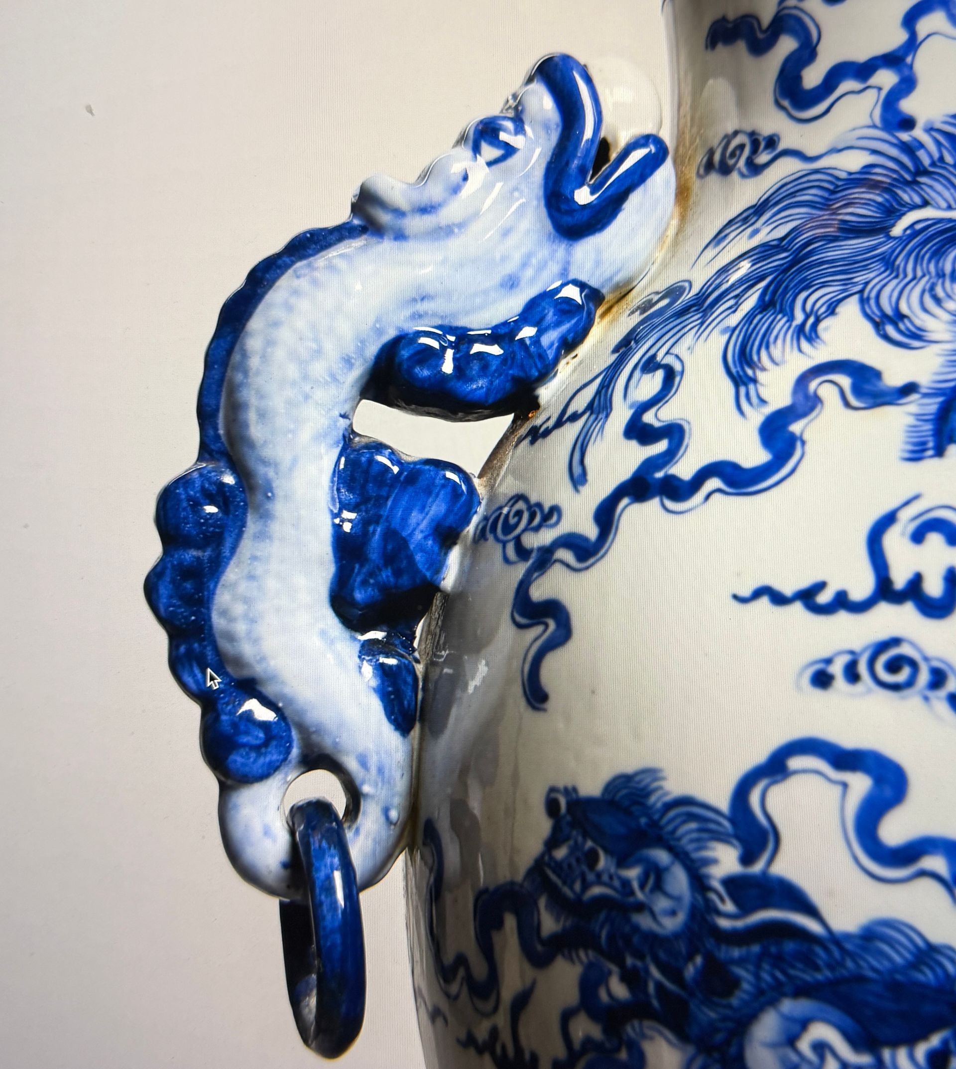 Handgefertigte chinesische Qianlong Vase