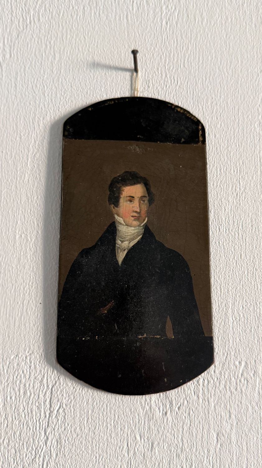 Miniatur Ölgemälde in Form eines Paares