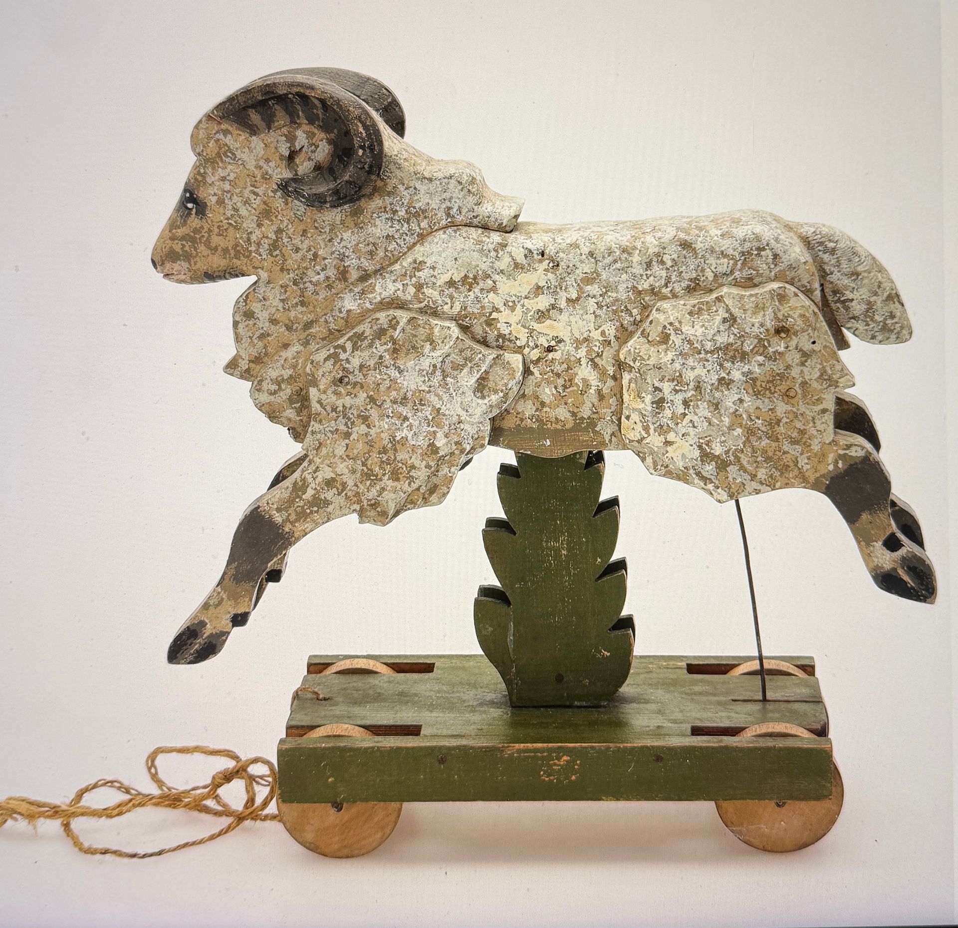 Holzspielzeug von 1900