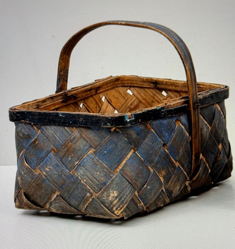 Blauer Korb um 1890 Blauer Korb um 1890