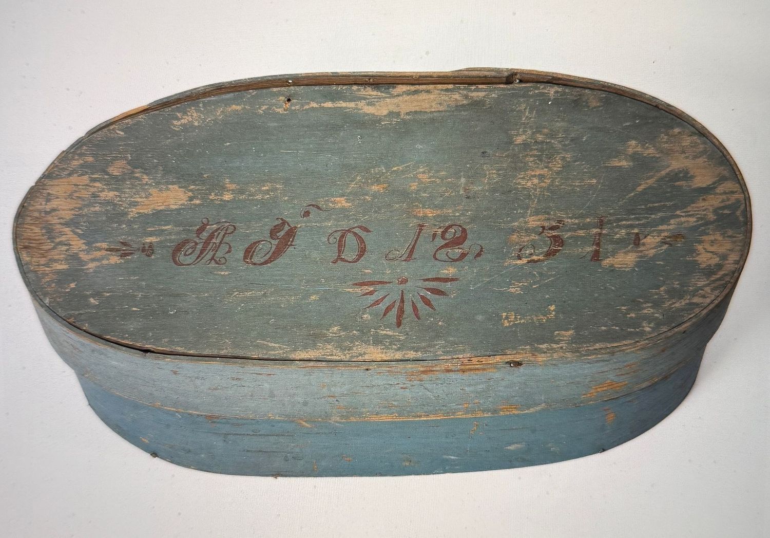 Blauer Schwedenkasten von 1831