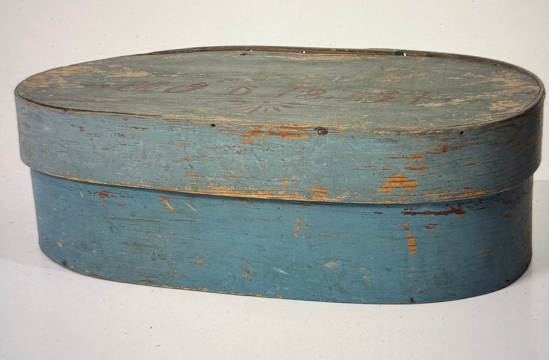 Blauer Schwedenkasten von 1831