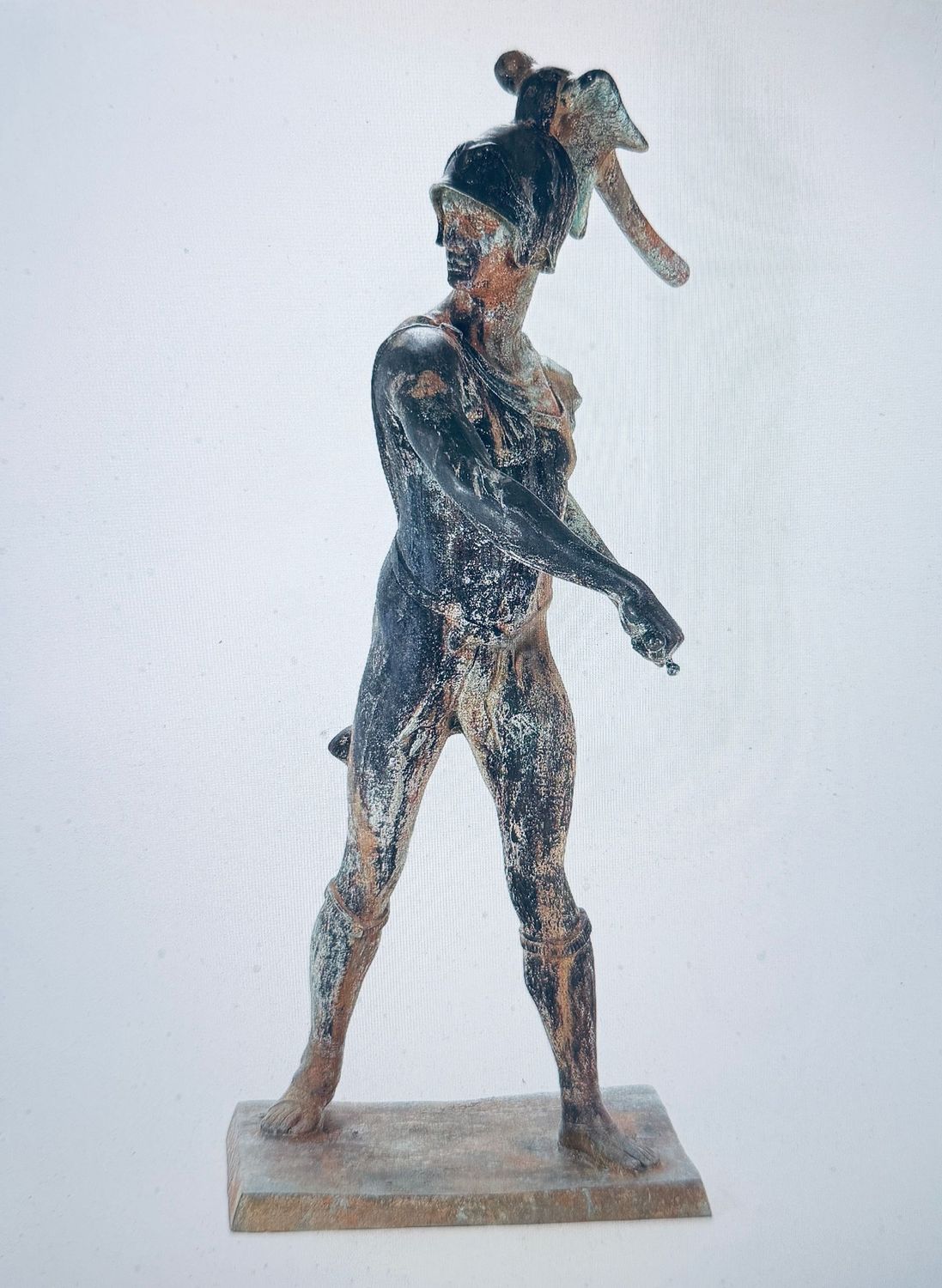 Alter römischer Krieger aus Bronze - 200 cm hoch