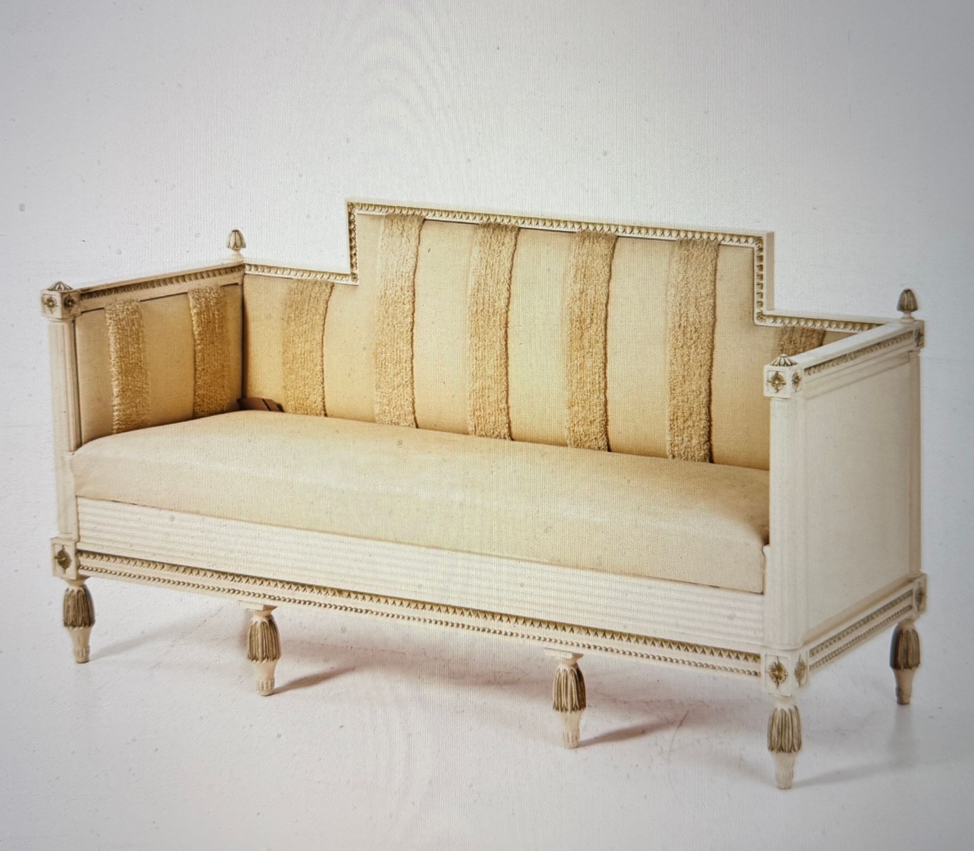 Gustavianische Schwedenbank um 1890