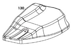 MX-60 BATTERY SUPPORT COVER