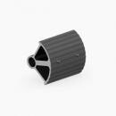 PEDAL EXTENSION LENGTH 74MM BLACK