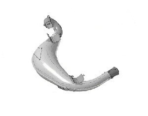 EXHAUST MUFFLER ASSY. 125 MAX DD2 EVO