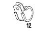 CABLE CLAMP 15/M6