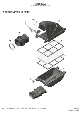 Intake Silencer/Air Filter