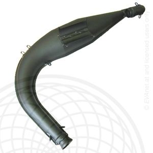 EXHAUST MUFFLER MAX EVO