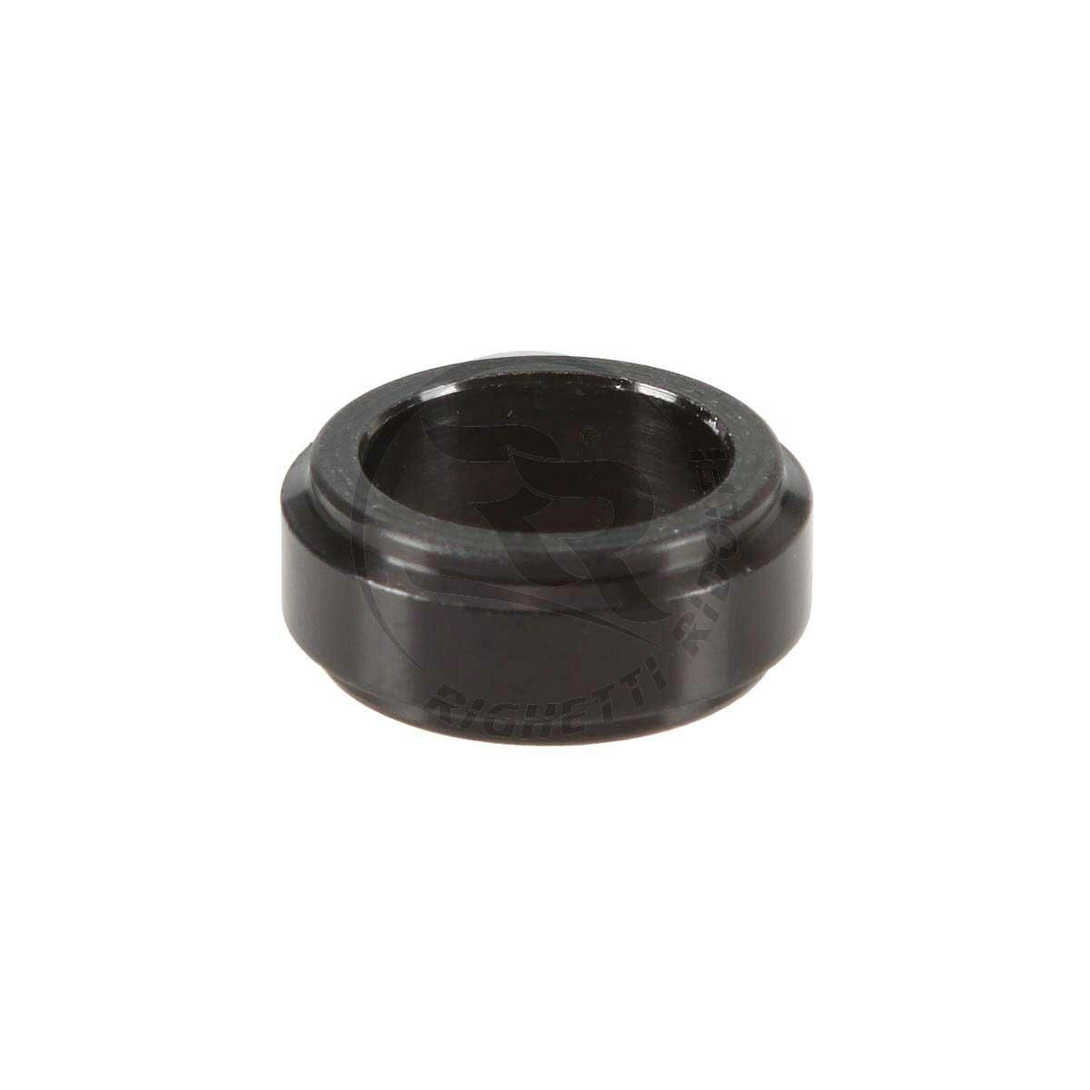 ALUMINIUM STUB AXLE SPACER BLACK, Size: 17X10MM