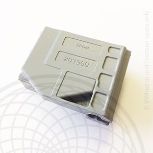 RUBBER PAD ECU EVO