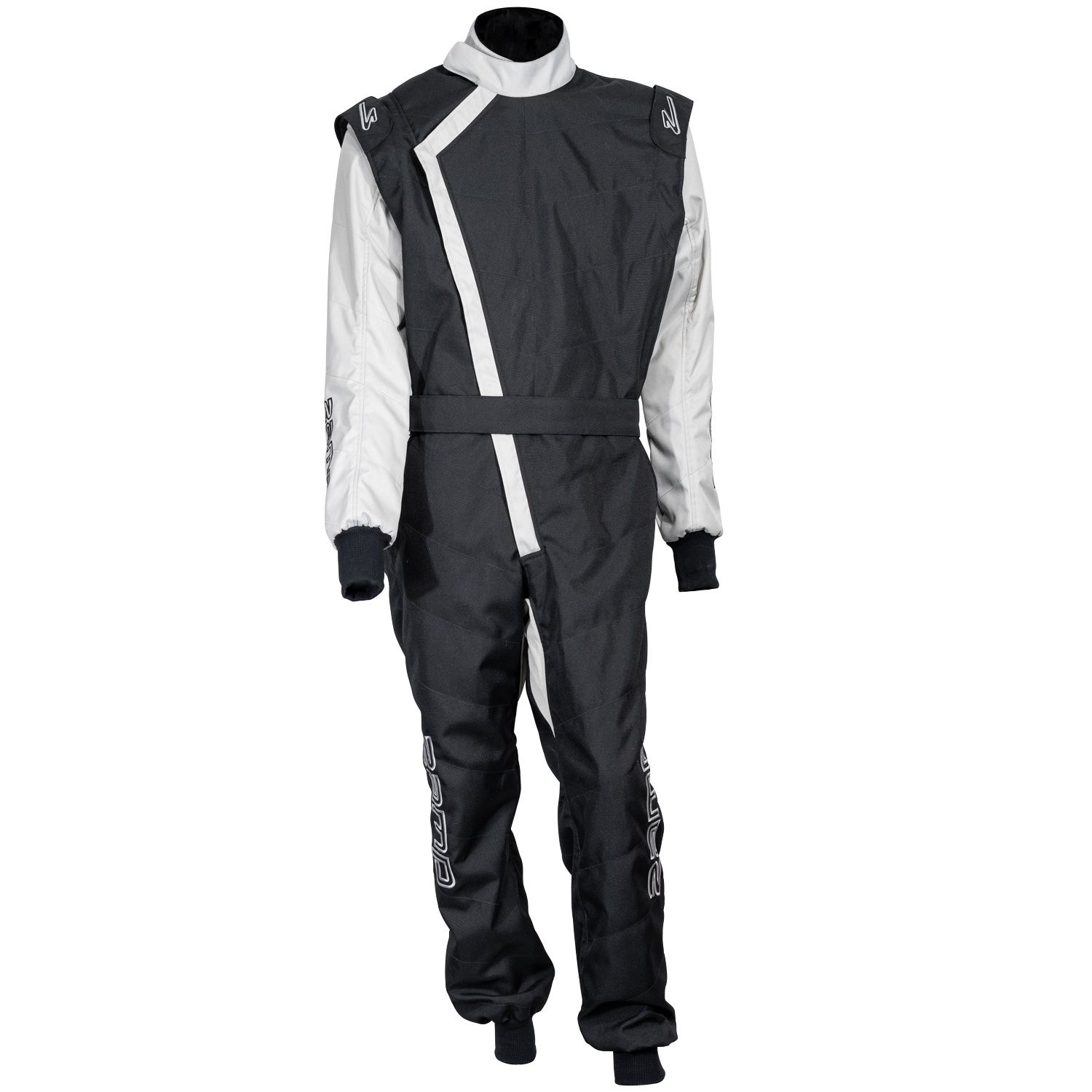 ZAMP ZK-40 KART SUIT SILVER/BLACK, Size: YOUTH SMALL