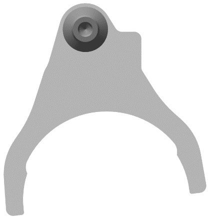 SHIFT FORK ASSY., Model: OLD