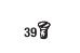 COUNTERSUNK SCREW, Size: M4.5X10