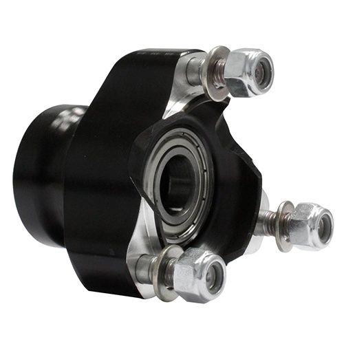 FRONT HUB DD BLACK, Type: 17 SHORT COMPLETE