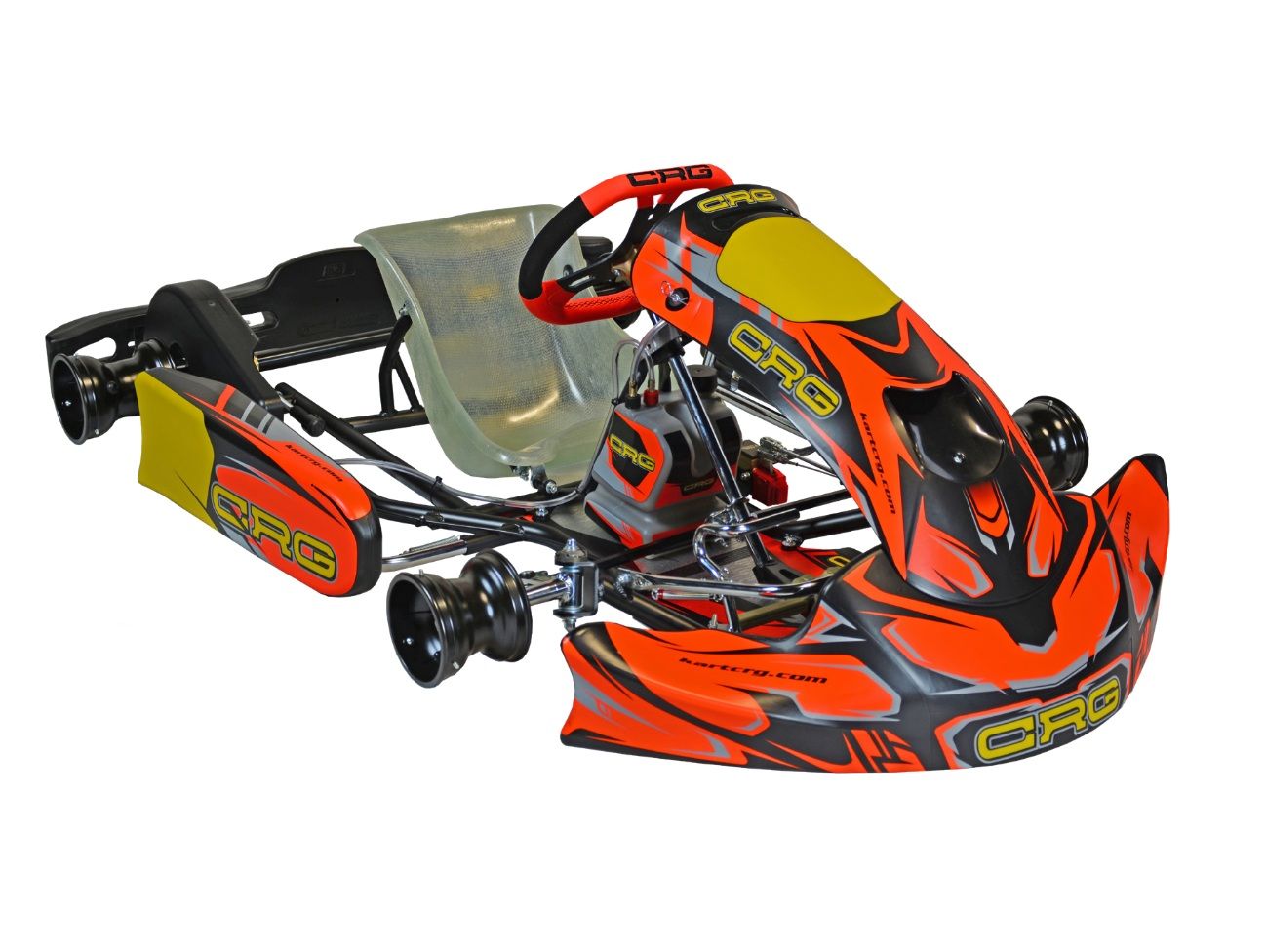 CRG Black Mirror Rotax Mini Max Kart Complete