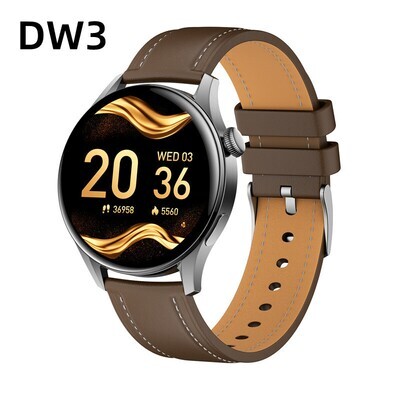 GT3pro é o mesmo que Huawei para DW3 Smart Watch Bluetooth Chamada Frequência cardíaca Pressão arterial Pagamento Nfc À prova d'água Transfronteiriço