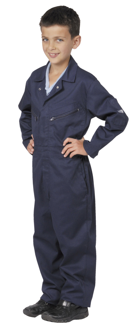 Kids Boilersuit Childrens Work Coverall Boys Girls Overalls School All In One 