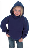 Embroidered Unisex Childrens Hooded SweatShirt