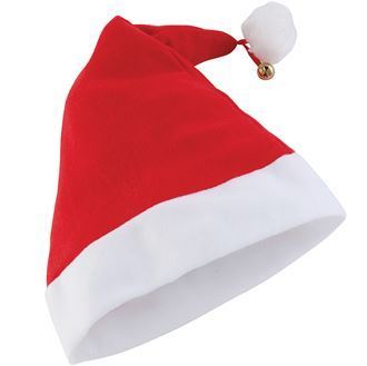 Premium Santa Hat With Bell