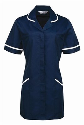 Ladies Healthcare Tunic Rounded Collar