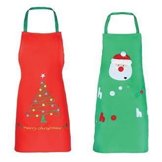 Kids Christmas apron