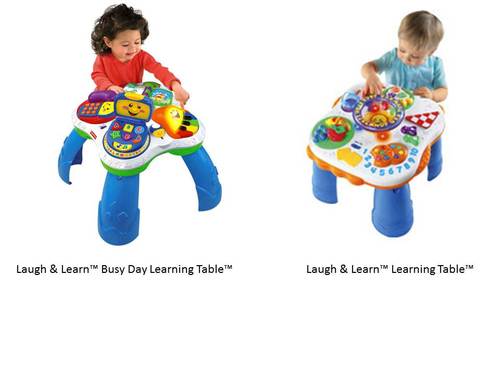 fisher price interactive table