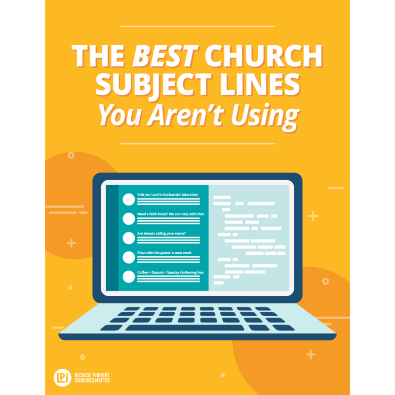 Brochure: Best Church Subject Lines