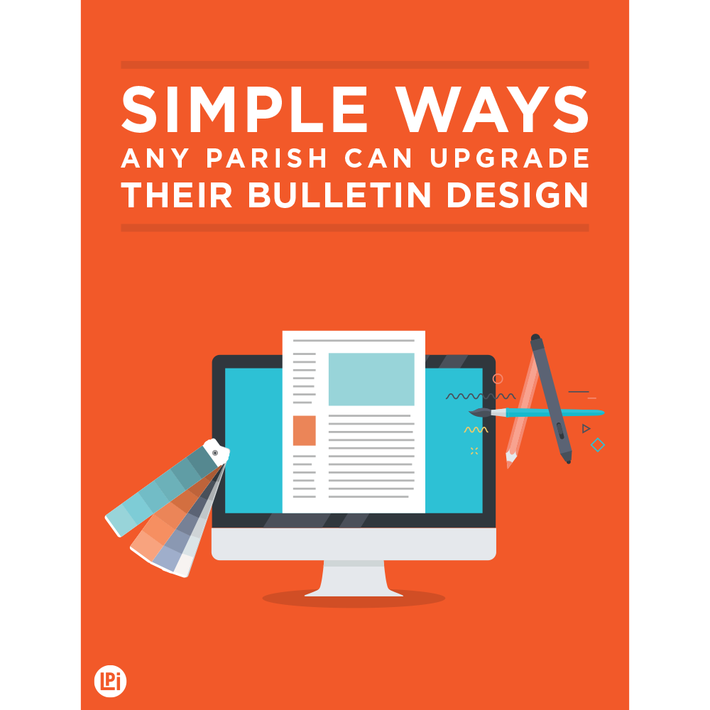 Brochure: Simple Ways Any Parish Can Upgrade Their Bulletin Design