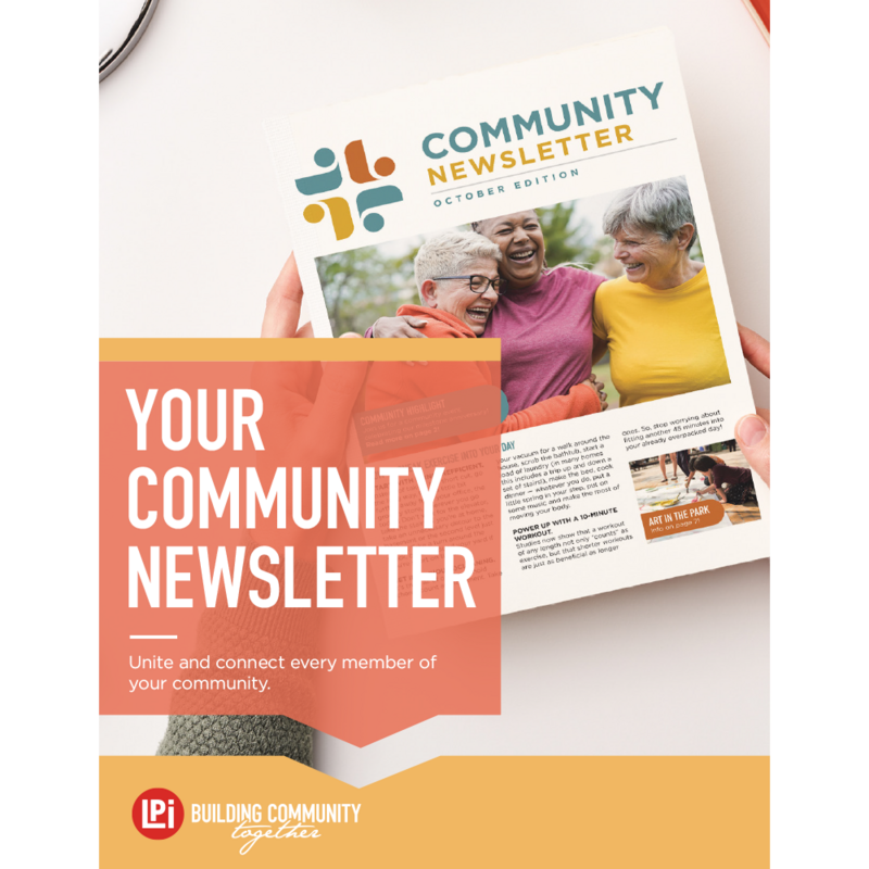 Your Community Newsletter Brochure