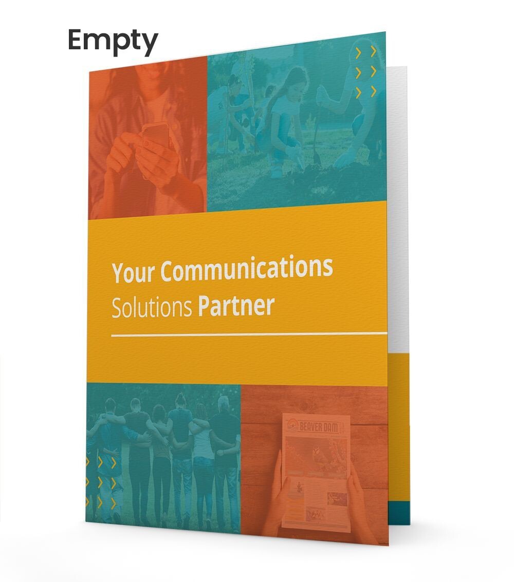 Empty Community Pocket Folder