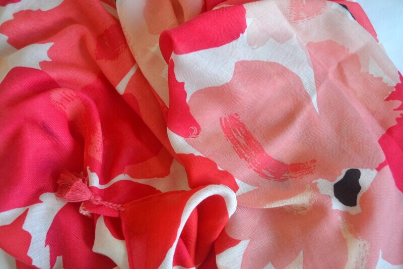 Abstract Print - Red