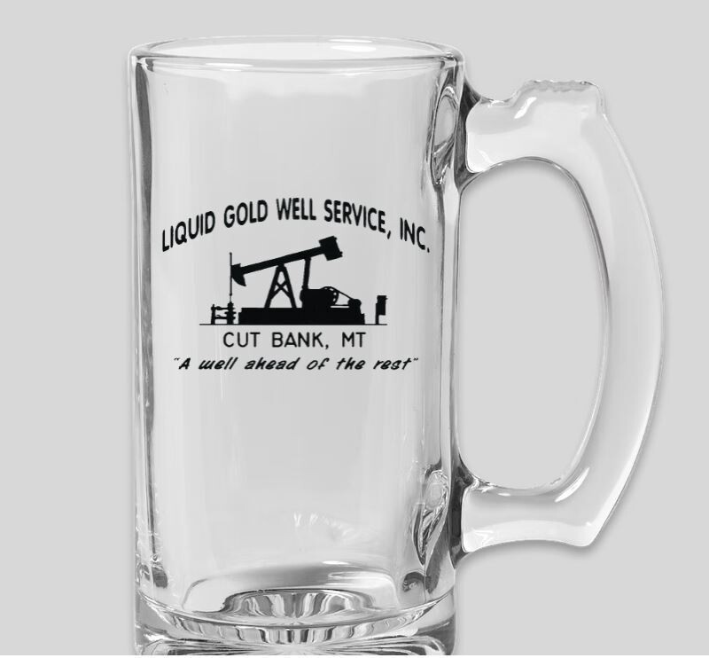 25oz Glass Beer Mug