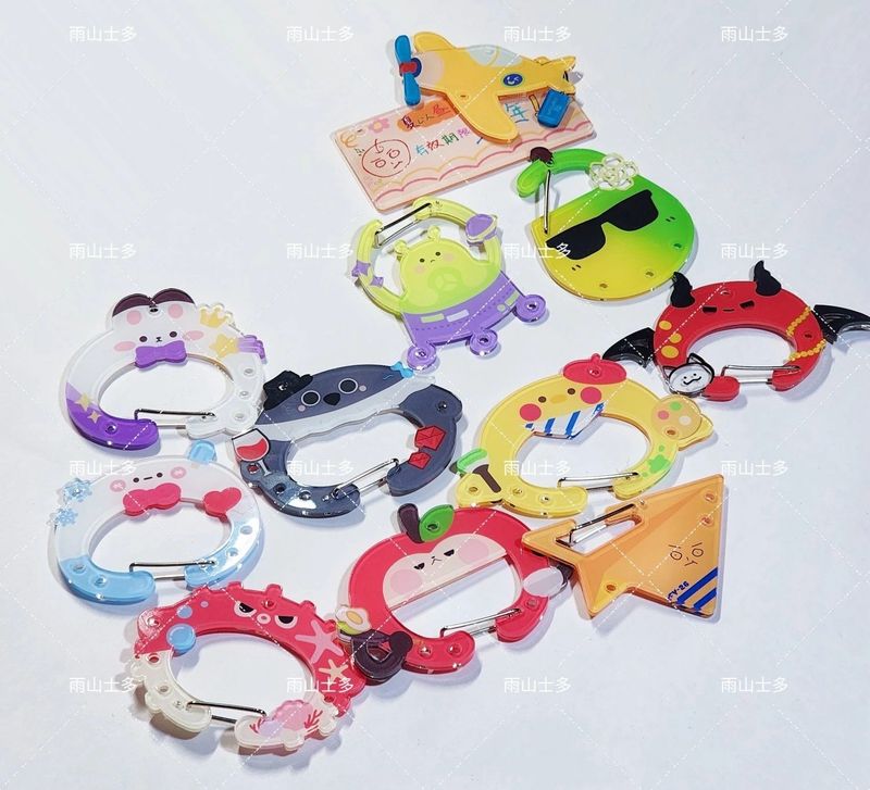 Love and Deepspace Acrylic 4mm Carabiner (Batch 2)