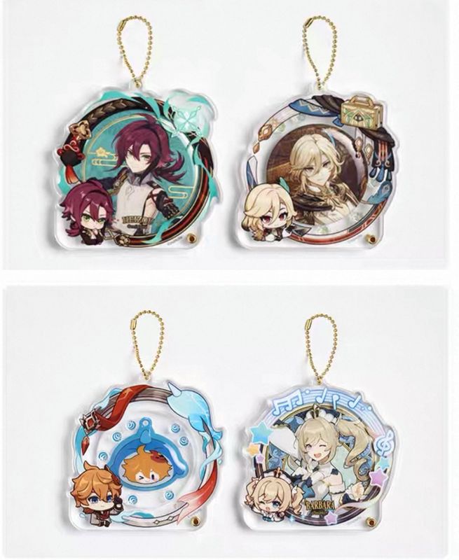 Genshin Impact June 2025 Official Goods: Acrylic Badge Case