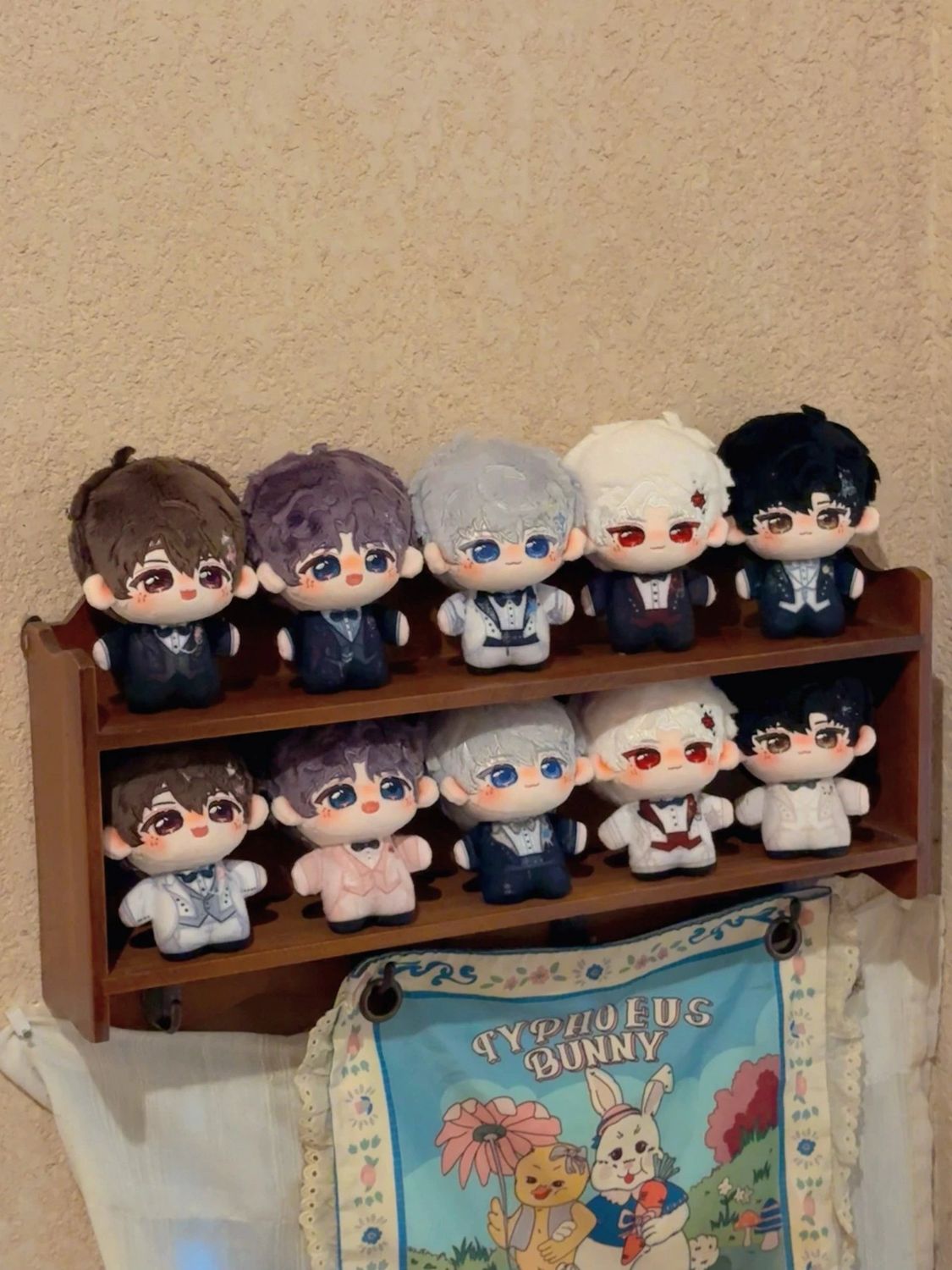 Love and Deepspace 10CM Nunu Fanmade Doll: Wedding Series