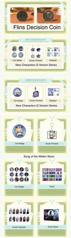 Genshin Impact October 2025 Official Goods: Character Goods