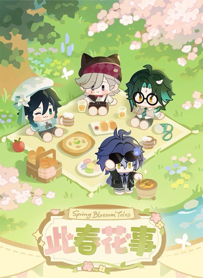 Genshin Impact April 2026 Official Goods - Spring Blossom Tales