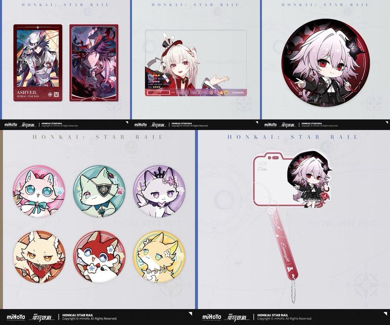 Honkai Star Rail April 2026 Official Goods - Freebies