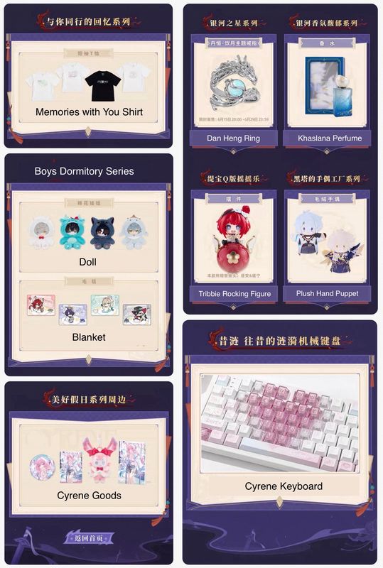 Honkai Star Rail June 2026 Official Goods - Character Goods (Part 2)