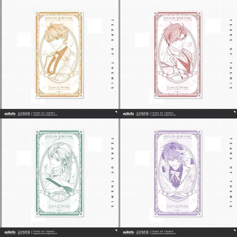 Tears of Themis Official Concert Goods: Stellis Serenade (Freebies)