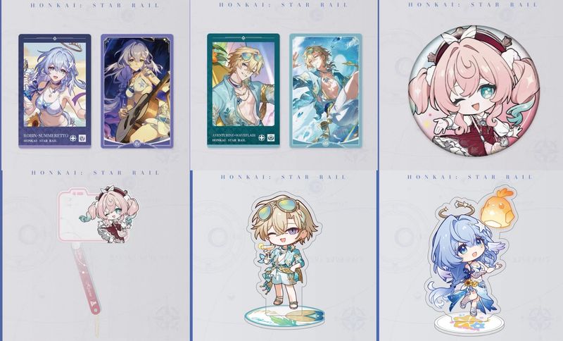 Honkai Star Rail September 2026 Official Goods: Freebies