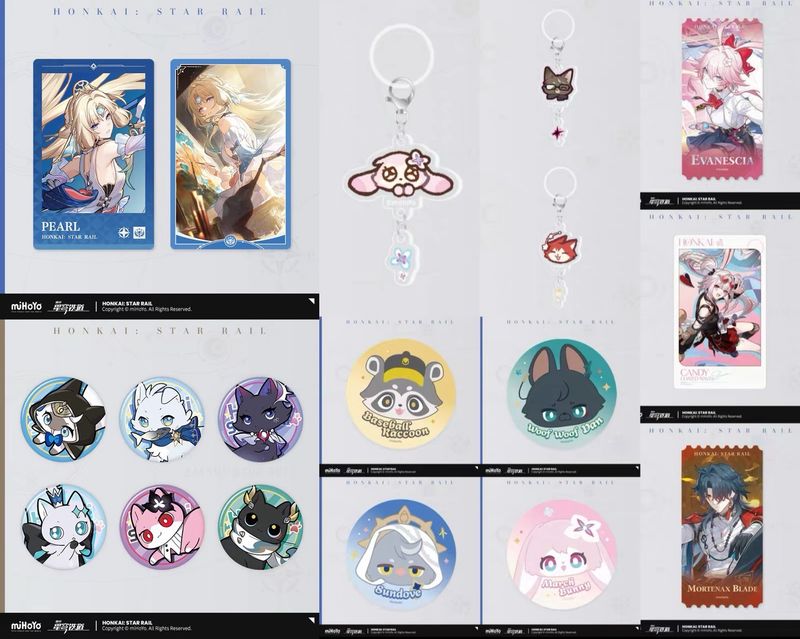 Honkai Star Rail October 2026 Official Goods: Freebies