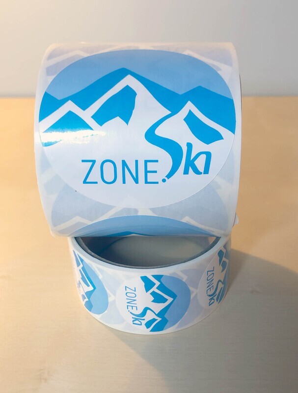 Autocollant logo ZoneSki